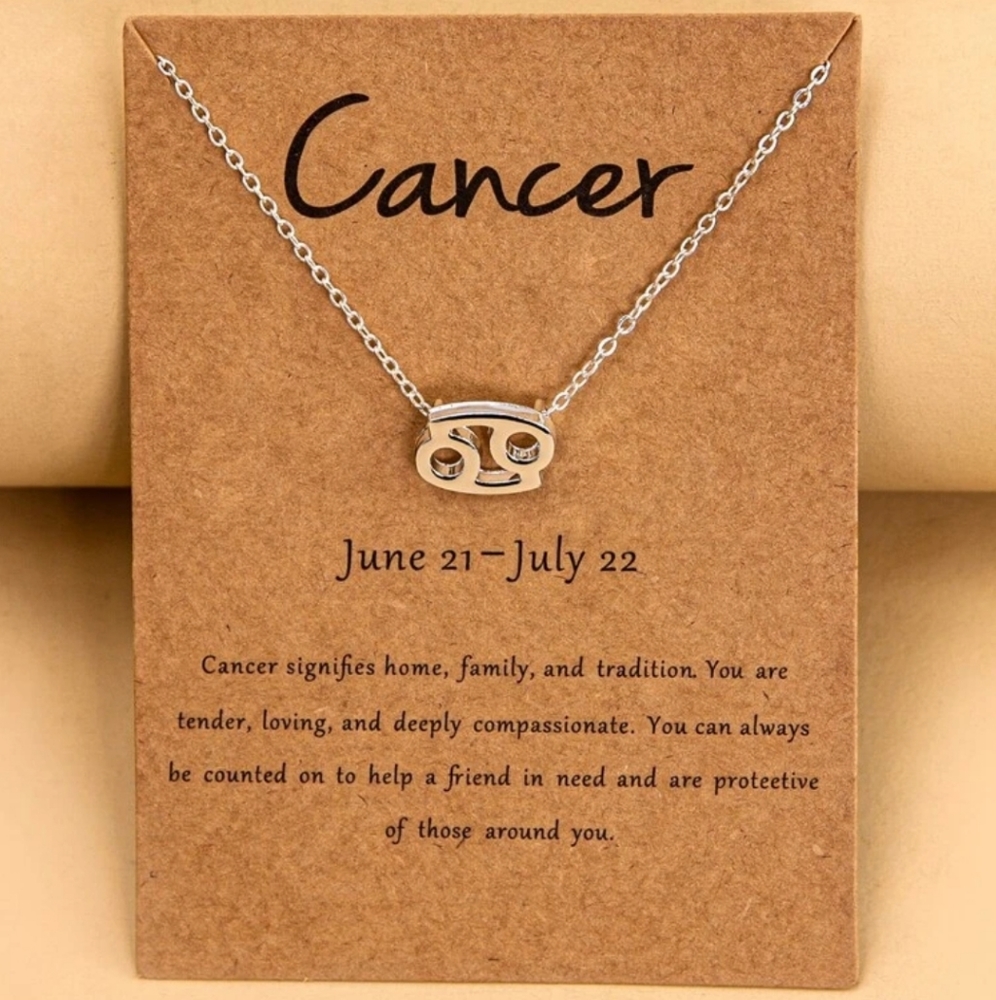 Cancer ♋ Charm Necklace